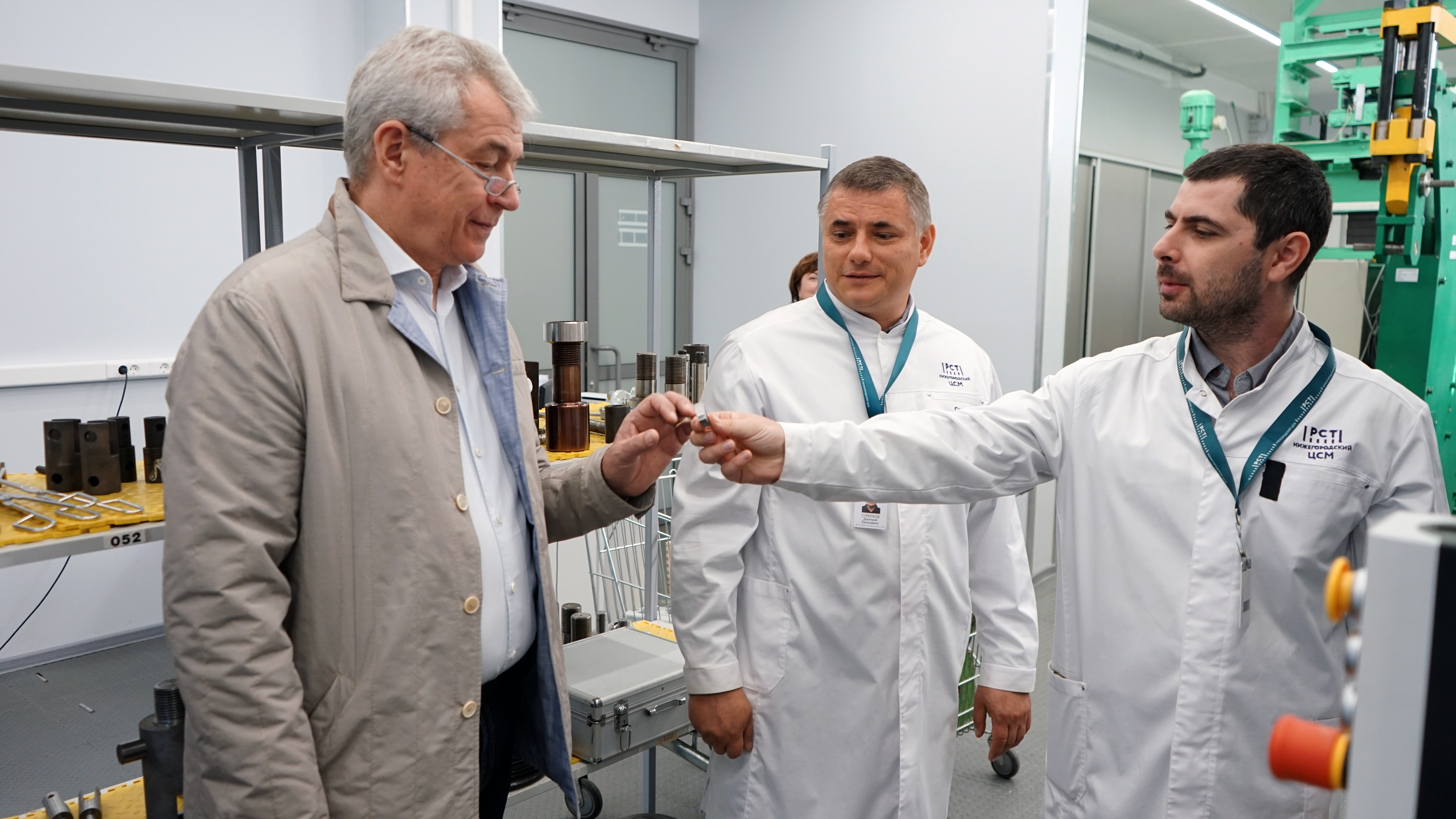 Генеральный директор Ростовского ЦСМ Александр Красавин посетил Нижегородский ЦСМ